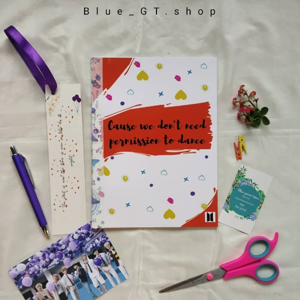 Permission to dance notebook